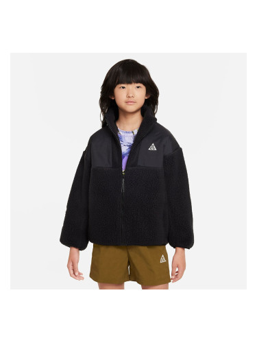 Nike Sportswear ACG Big Kids' Loose Full-Zip Jacket Black/ Black/ Black/ Summit White M