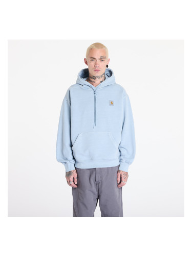 Суитшърт Carhartt WIP Hooded Vista Sweat UNISEX Dusty Ice Garment Dyed L