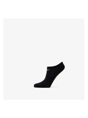 Чорапи Nike Everyday Cotton Lightweight No Show Socks 3 Pack Black 46-50
