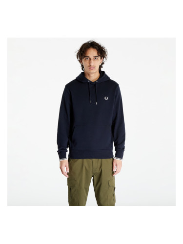 Суитшърт FRED PERRY Tipped Hooded Sweatshirt Navy M
