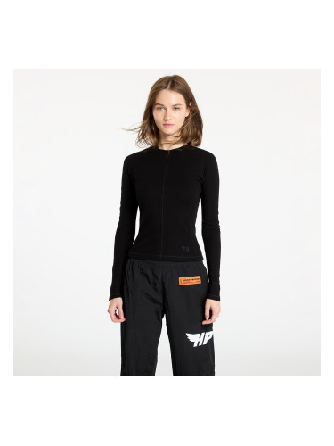 Тениска Y-3 Fitted Long Sleeve Tee Black L