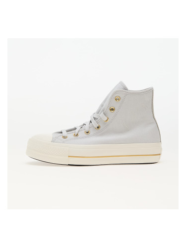 Сникърси Converse Chuck Taylor All Star Lift Platform Tailored Lines Barely Grey/ Egret/ Gold EUR 35