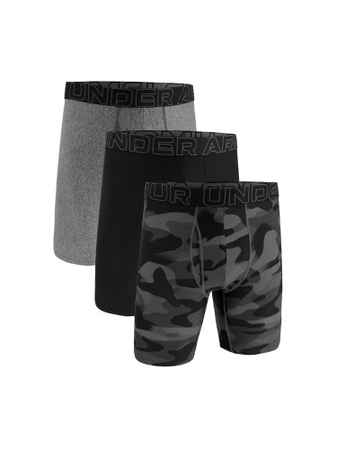 Боксерки Under Armour M Perf Tech Nov 9in 3-Pack Black M