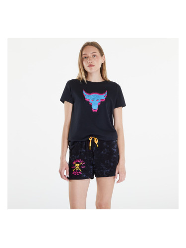 Тениска Under Armour Project Rock W Underground Core T Black/ Viral Blue S