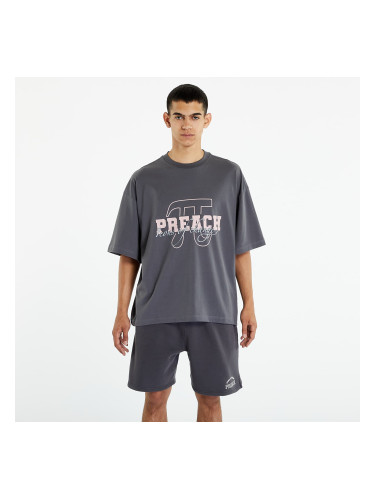 Тениска PREACH Varsity T-shirt Washed Asphalt S