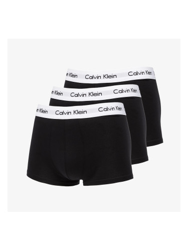 Calvin Klein Low Rise Trunks 3 Pack Black L