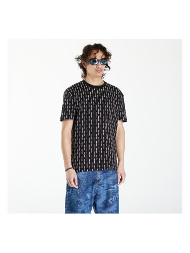 Тениска Tommy Jeans All Over Print Tape Tee Black M