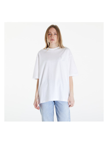 Тениска Calvin Klein Jeans Warp Logo Boyfriend T-Shirt White L