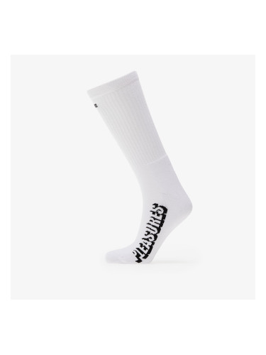 PLEASURES Knock Out Socks White Universal