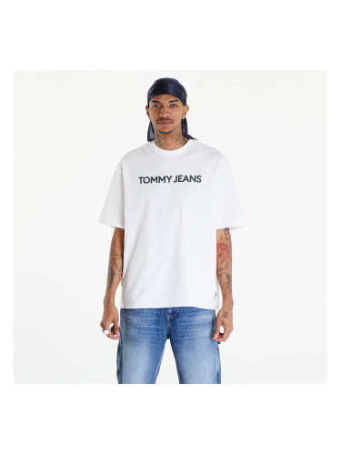 Тениска Tommy Jeans Logo Oversized Fit T-Shirt White M