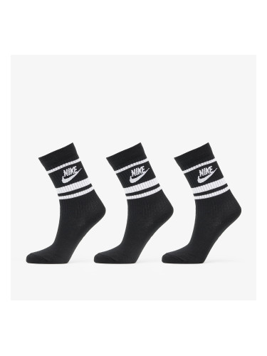 Чорапи Nike NSW Sportswear Everyday Essential 3-Pack Black/ White S