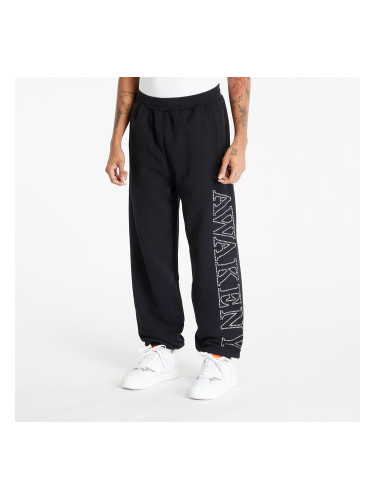 Панталони Awake NY Rhinestone Serif Sweatpant Washed Black M