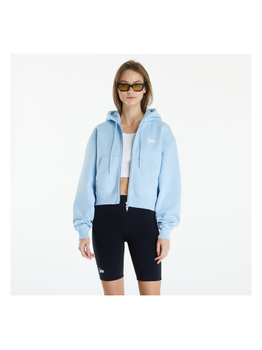 Суитшърт Patta Femme Basic Crop Zip Up Hooded Sweater Blue Bell XL