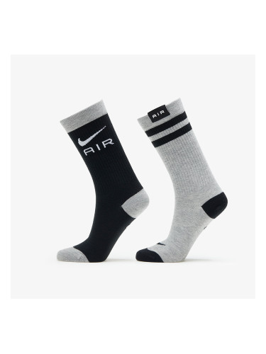 Nike Dri-FIT Everyday Essentials Nike Air Crew Socks 2-Pack Multi-Color S