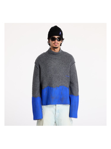 Пуловер A-COLD-WALL* Saturate Knit High Neck Grey Slate M