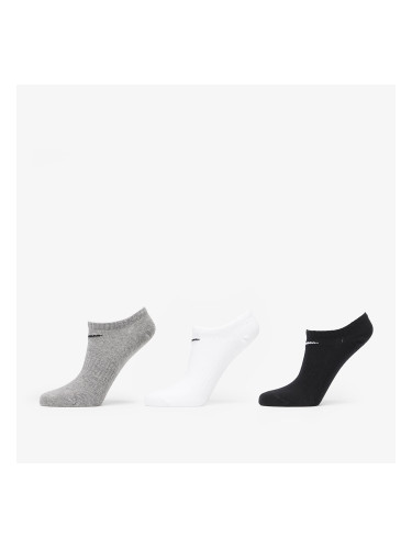 Nike Everyday Lightweight Training No-Show Socks 3-Pack Multi-Color M