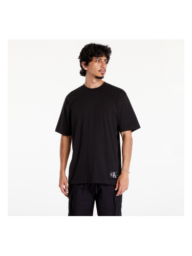 Тениска Calvin Klein Jeans Badge Relaxed Tee Black M