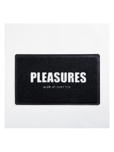 PLEASURES Over Me Rubber Door Mat Black Universal