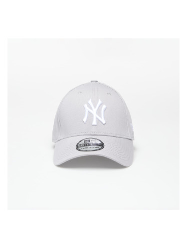 New Era Cap 39Thirty Mlb League Basic New York Yankees Grey/ White M-L