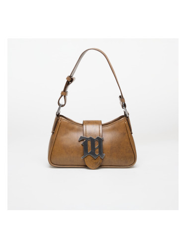 MISBHV Leather Shoulder Bag Small Brown Faded OS