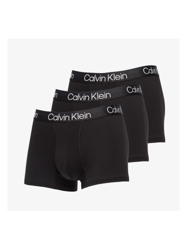 Calvin Klein Structure Cotton Trunk 3-Pack Black L