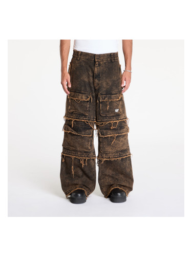 Дънки MISBHV Ibiza Oversize Cargo Trousers Acid Black M