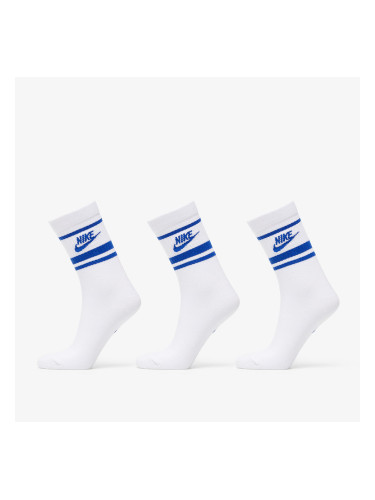 Nike Sportwear Everyday Essential Crew Socks 3-Pack White/ Game Royal L