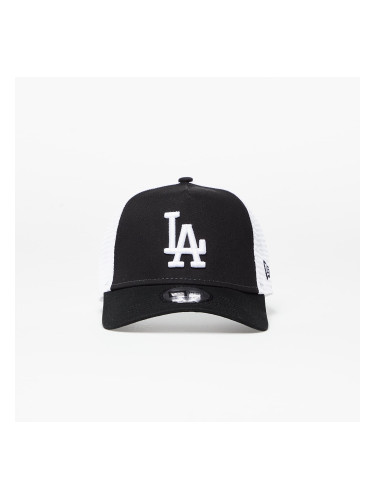 Шапка New Era Cap 9Forty Clean Trucker Los Angeles Dodgers Black/ White Universal