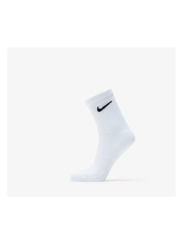 Чорапи Nike Everyday Cush 3-Pack Crew Socks White/ Black L