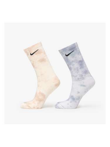 Nike Everyday Plus Cushioned Crew Socks 2-Pack Multi-Color L