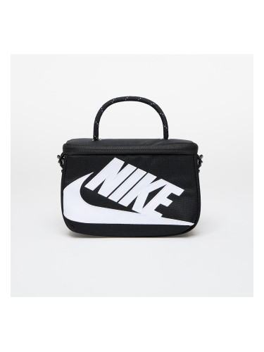 Чанта Nike Mini Shoebox Crossbody Bag Black/ Black/ White 3 l