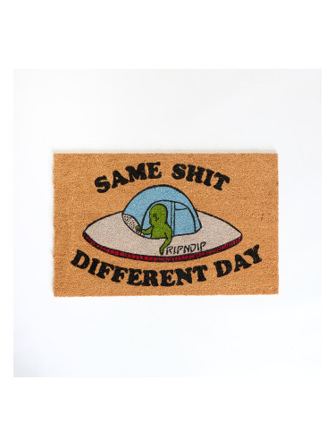 RIPNDIP Same Shit Different Day Door Mat Brown Universal