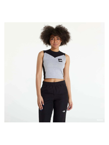 Потник The North Face Cropped Fitted Tank Top Tnf Light Grey Heather L