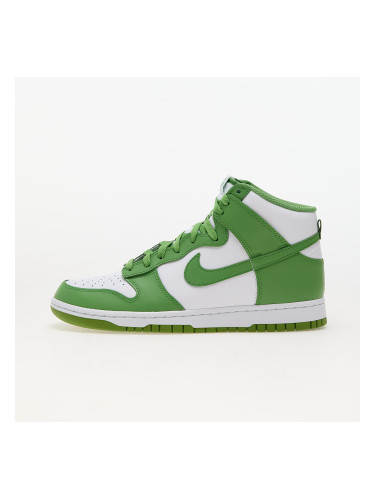 Сникърси Nike Dunk High Retro White/ White/ Chlorophyll EUR 44