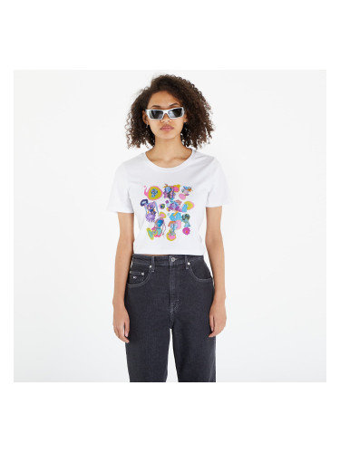 Тениска Footshop Romanian Artist Croptop White M