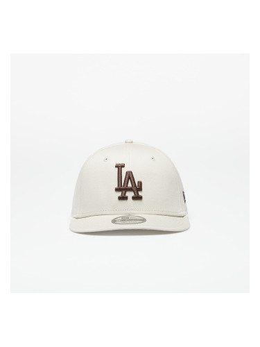 New Era Los Angeles Dodgers League Essential 9FIFTY Snapback Cap Stone/ Nfl Brown Suede S-M