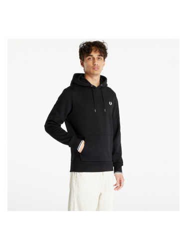 Суитшърт FRED PERRY Tipped Hooded Sweatshirt Black L