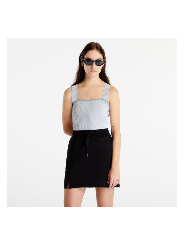 Daily Paper Pabila Knit Top Egret White/ Purple Impression XS