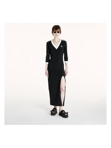 Облекло adidas Adicolor Classics 3-Stripes Maxi Dress Black L