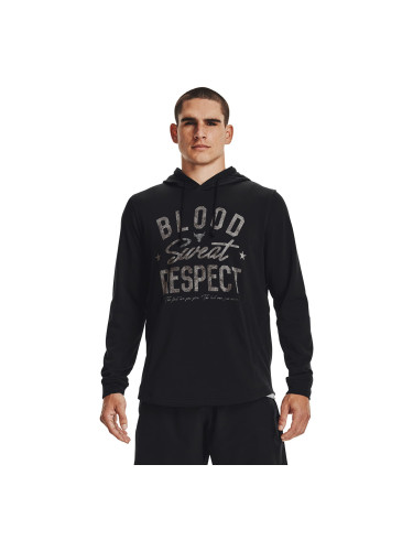 Суитшърт Under Armour Project Rock Terry Bsr Hoodie Black S