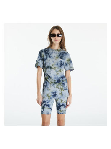 Тениска Patta Femme Tie Dye Cropped Ruched T-Shirt Quarry XL