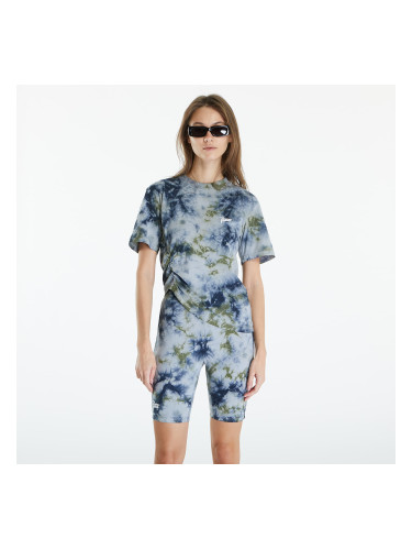 Тениска Patta Femme Tie Dye Cropped Ruched T-Shirt Quarry XXL