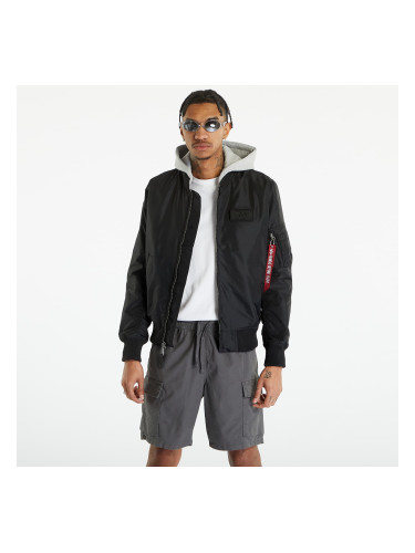 Яке Alpha Industries MA-1 TT Hood Black S