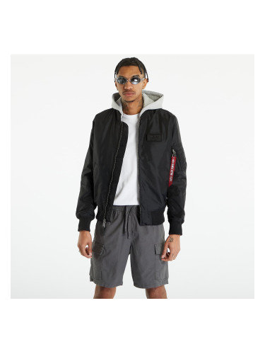 Яке Alpha Industries MA-1 TT Hood Black S