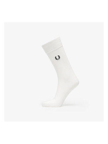 Чорапи FRED PERRY Classic Laurel Wreath Sock Snow White/ Black 43-46