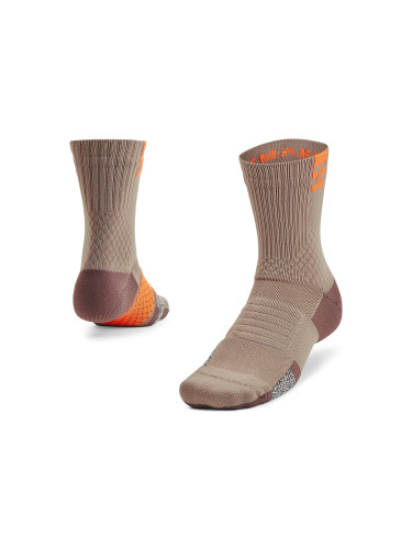 Чорапи Under Armour AD Playmaker 1-Pack Mid Brown XL