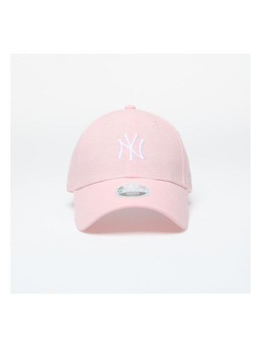 Шапка New Era 9FORTYW MLB Wmns Linen 9Forty New York Yankees Pink Lemonade/ White Universal