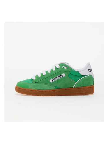 Сникърси Reebok x Pleasures Club C Bulc LTD Spring Green/ White/ Gum EUR 36