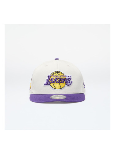 Шапка New Era Los Angeles Lakers 9Fifty Snapback Ivory/ True Purple M-L