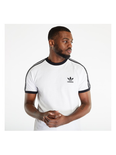 Тениска adidas 3-Stripes Short Sleeve Tee White XXL